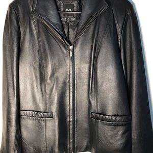 JLC New York Outerwear Black ZIP Jacket M